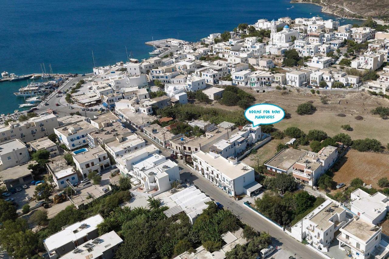 Manousos Rooms Αδάμας Εξωτερικό φωτογραφία